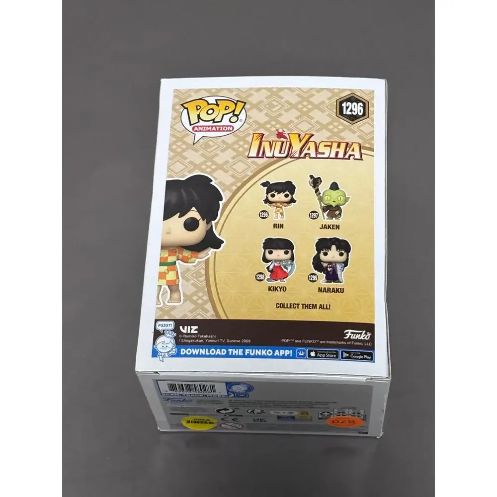 Funko Pop! Animation Inuyasha Vinyl Figure Rin #1296